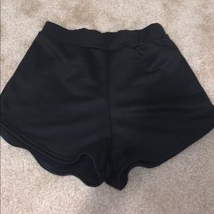 Nasty Gal Black Lounge Shorts